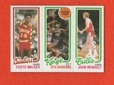 1980-81 Topps Card #60-122-48  Walker/Birdsong/Mengelt   FREE SHIPPING - Image 1 of 2