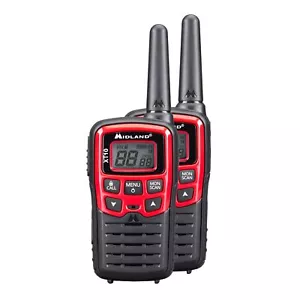 XT10 -Two Way Radio Walkie Talkie - 16 Channels, Long Range Radius - 2 - Picture 1 of 2