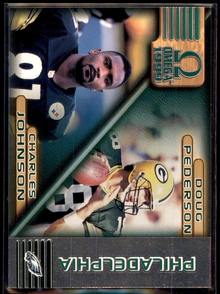 Charles Johnson / Doug Pederson #183 1999 Pacific Omega - Image 1 of 2