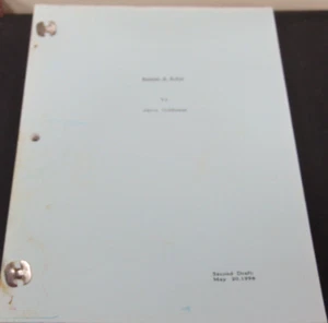 Batman & Robin Script Screenplay By Akiva Goldsman - Picture 1 of 2