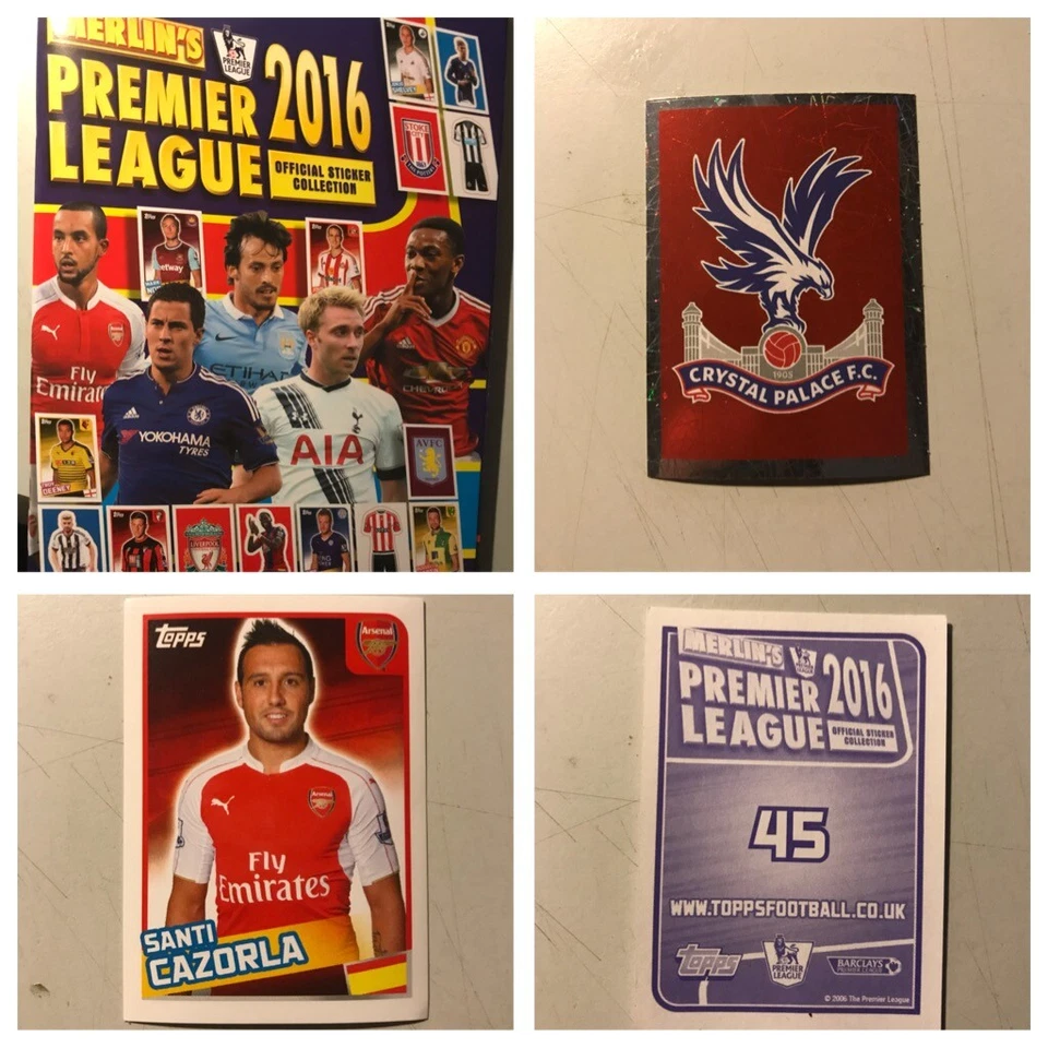 MERLIN/TOPPS 2016 Stickers. Complete your album, Various quantities available - Image 1 of 1