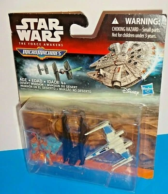 Micro Machines Star Wars The Force Awakens 3 Pack Desert Invasion - Image 1 of 4