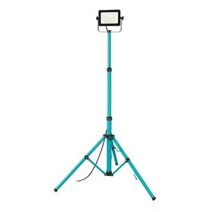 LED Baustrahler Stativ Arbeitsleuchte höhenverstellbar schwenkbar IP65 2500lm - Bild 1 von 6