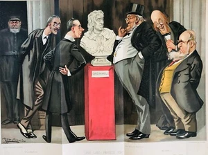 Vanity Fair Print.  'A Committee of Taste'.  Dec. 1  1898 - Picture 1 of 1