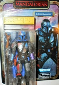 STAR WARS The black series 6 inch MANDALORIAN kenner vintage retro style moc - Picture 1 of 3