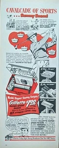 1950 Vintage Gillette Razor Print Ad, Featuring Golfer Sammy Snead. - Picture 1 of 1