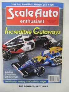 Revista Scale Auto Enthusiast abril 1997 Gary Milgrom's Cutaways - Imagen 1 de 2