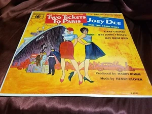 Joey Dee & Starliters Two Tickets to Paris Soundtrack 1962 Roulette Sealed LP! - Picture 1 of 3