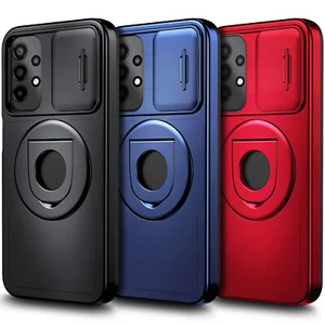 Für Samsung Galaxy A25 5G Hülle Full Body Ring Ständer Handy Cover + Hartglas - Bild 1 von 23