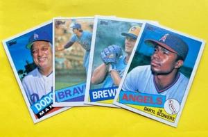Topps Baseball cards 1985. Pick what you need to complete your set. #601-#792 - Picture 1 of 379