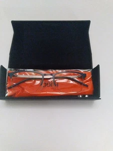 Hugo Boss Matte Blue Eyeglasses Readers New In Box Read Description - Picture 1 of 12