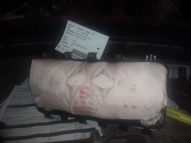 16-23 CHARGER CHRYSLER 300 OEM RH Passenger DASH Air Bag ONLY 228226 Foto 1 de 4