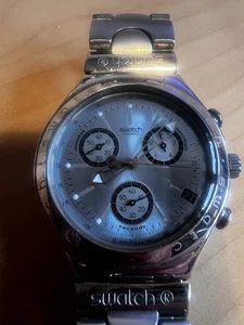 Gents Swatch Irony Chronograph Watch - Picture 1 of 3
