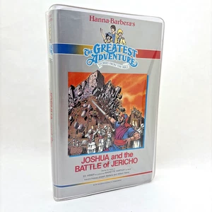 Greatest Adventure JOSHUA BATTLE OF JERICHO (VHS, 1986) Bible Stories CLAMSHELL - Picture 1 of 5