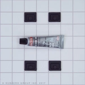 826885 Genuine WOLF Grate Pad & Adhesive For CG Cook tops OEM - Picture 1 of 1