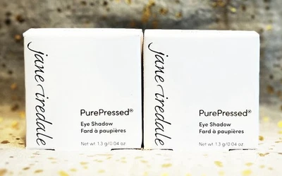 2x~Jane Iredale~PurePressed Eye Shadow in PURE GOLD~1.3g/0.04oz ea~Full Size~NIB - Image 1 of 3