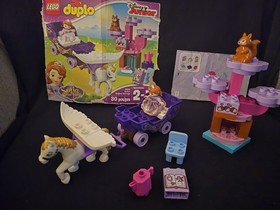 LEGO DUPLO: Sofia's Magical Carriage (10822) OPEN BOX 1 PC MISSING