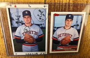 Topps Vaults Scott Aldred 1991 Major League Debut Card & Match Print Photo, W/COA - Bild 1 von 4