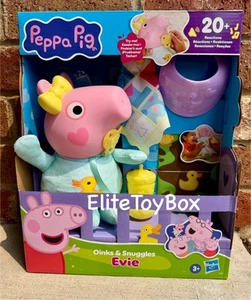 Peppa Pig BABY EVIE Oinks And Snuggles Interactive Doll 20+ Sounds NEW SOLD OUT - Picture 1 of 6