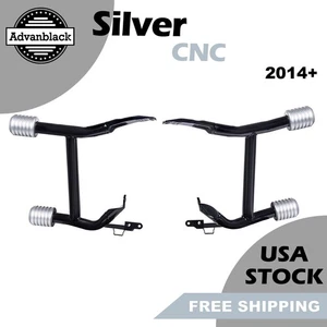ProTek Rear Performance Crash Bar Saddlebags Guards Fits Harley Road King 14+ - Picture 1 of 11