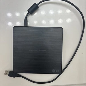 LG SP60NB50 Ultra Slim Portable DVD Writer Mac/Windows Compatible in Box Tested - Afbeelding 1 van 2