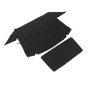 Convertible Canopy Black Canvas Abrasion Resistant Canvas Convertible Canopy - Picture 1 of 22
