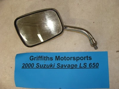 2000 1993-2008 SUZUKI SAVAGE LS 650 oem left lh rearview mirror original - Image 1 of 4
