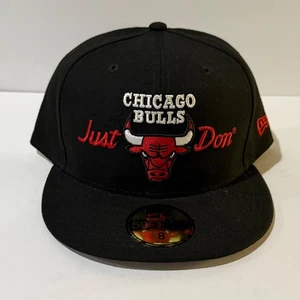 Größe 8 – New Era x Just Don Chicago Bulls 59FIFTY eng anliegende Mütze - Bild 1 von 13