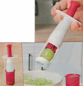 Obstschneider Obstteiler Gemüseschneider Trauben Oliven Tomaten Schneider - Bild 1 von 12