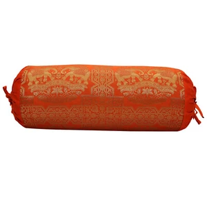 Funda de cojín de seda brocado decoración de boda india 30 x 15 - Imagen 1 de 3