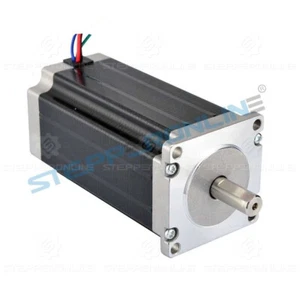 Eje CNC motor paso a paso STEPPERONLINE Nema 23 alto par 3Nm 4.2A 113 mm φ10 mm - Imagen 1 de 6