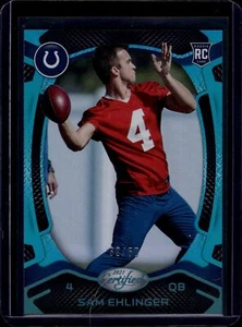 2021 Panini Certified Sam Ehlinger #188 Mirror Blue /50 Indianapolis Colts - Picture 1 of 2
