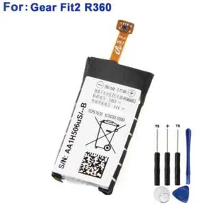 Batería de reloj de repuesto para Samsung Gear Fit2 Fit 2 R360 EB-BR360ABE 200mAh - Imagen 1 de 5