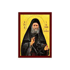 Saint Joseph Hesychast icon Handmade Greek Orthodox icon of St Joseph of Mt Atho