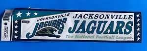 JACKSONVILLE JAGUARS ORIGINAL LOGO LICENSED BUMPER STICKER - Picture 1 of 1