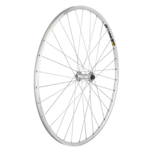 Mavic Open Elite Silver 32h Rim Road Bike Wheel Shimano RS400 Front QR x 100 - Picture 1 of 1