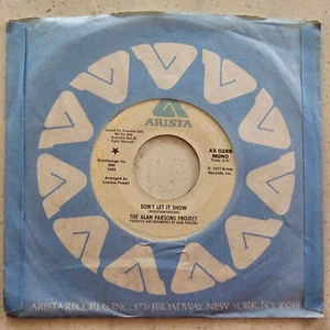 The Alan Parsons Project – Don't Let It Show - Rare 1977 Import Promo 7" - Picture 1 of 6