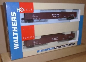 : Walthers HO .. 2-Pk "Southern Pacific 65' Mill Gondolas" Boxed #932-23275 - Picture 1 of 16