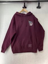 Michell & Ness Men's Maroon Hoodie Size Large
