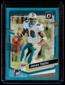 2023 OPTIC AQUA /299 115 Jason Taylor Miami Dolphins - Picture 1 of 1