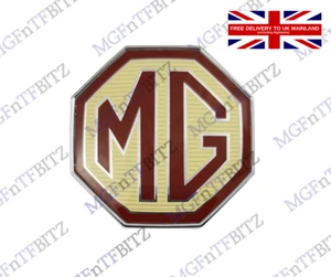 INSIGNIA DELANTERA O TRASERA ORIGINAL MG DAB000160 MG TF AUTOADHESIVA CON LENGÜETAS - Imagen 1 de 1