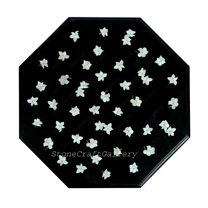 15" MarbleTable Top Pietra Dura Inlay Work - Picture 1 of 4