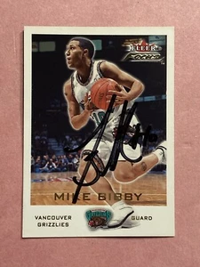 Mike Bibby 2000-01 Fleer Focus IP Auto Autograph  - Picture 1 of 2