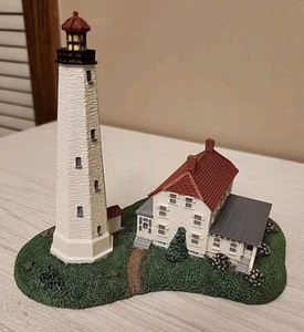 Sandy Hook Lighthouse, Danbury Mint, Sandy Hook NJ 1993 - Picture 1 of 5