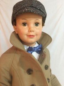VTG NEW Old Navy Coat for Peter Playpal doll with cute cap, Clothes only, NICE!