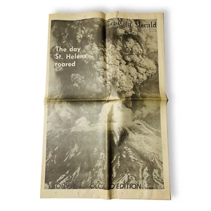 Periódico The Tri-City Herald Mt St Helens edición de recuerdo mayo de 1980 Washington - Imagen 1 de 6