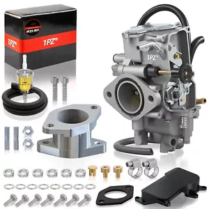 Yamaha Carburetor Carb & CNC Intake Manifold FOR Warrior YFM350 1UY-13586-01-00 - Picture 1 of 7