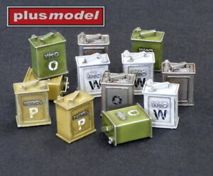 Plus Model 1/35 British Canisters Pow - Embossed