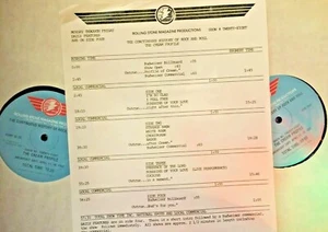 RADIO SHOW: 4/17/82 ROLLING STONE'S CREAM PROFILE;10 TUNES, INTERVIEWS/FEATURES - Picture 1 of 1