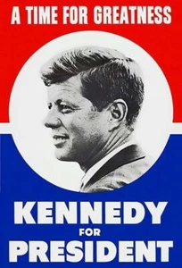 Imán político Kennedy for President - 1960 - Imagen 1 de 2